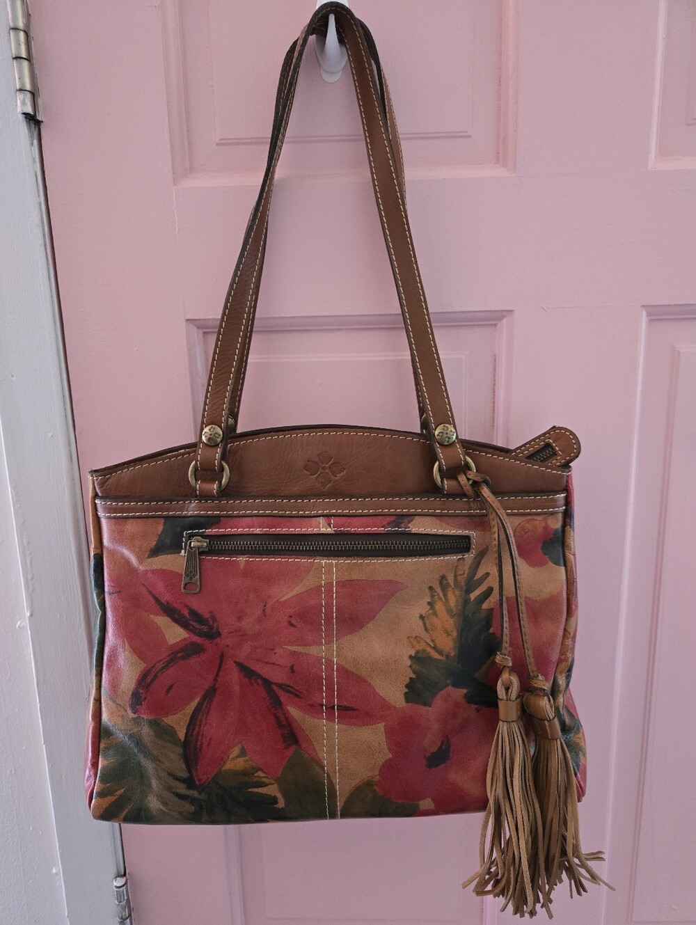 Patricia Nash Floral Shoulder Bag